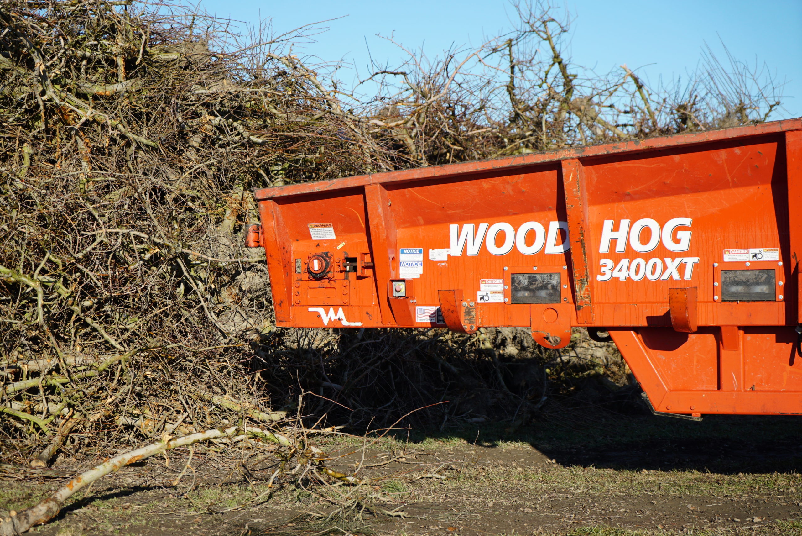 Morbark Horizontal Grinder Wood Hog 3400XT